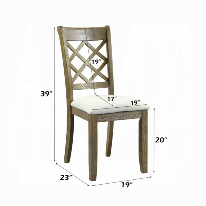 Chaise d'appoint Ra Karsen (lot de 2)