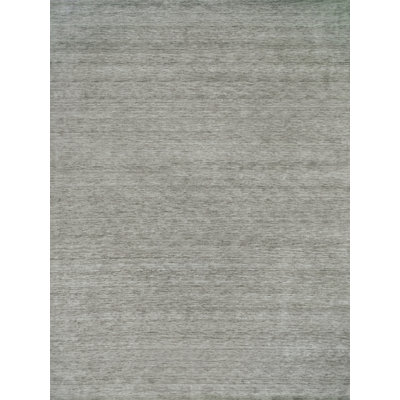 Roche Hand-Loomed Wool Green Area Rug