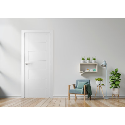 Lester Paneled Manufactured Wood Prefinished Standard Door Slab