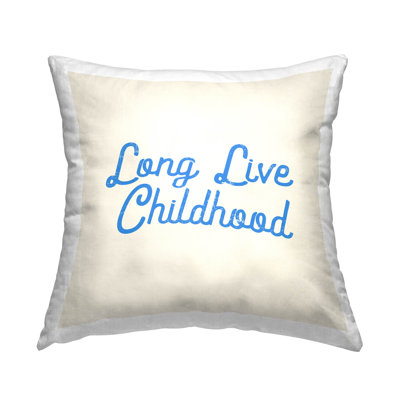 Polyester Throw Square Pillow Cover & Insert