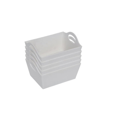 Rebrilliant Nyeisha Plastic Decorative Bin