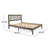 Stella Solid Wood Platform Bed-733495515