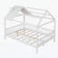 Lit en bois avec clôture Wood House