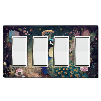 Plaque murale standard bleue 4 pièces Gang Rocker