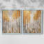 ABSTRACT Series CMXLII - Reproduction encadrée de qualité supérieure - prête à être accrochée - aucun clou requis - aucun clou requis-1921769628-1921769629