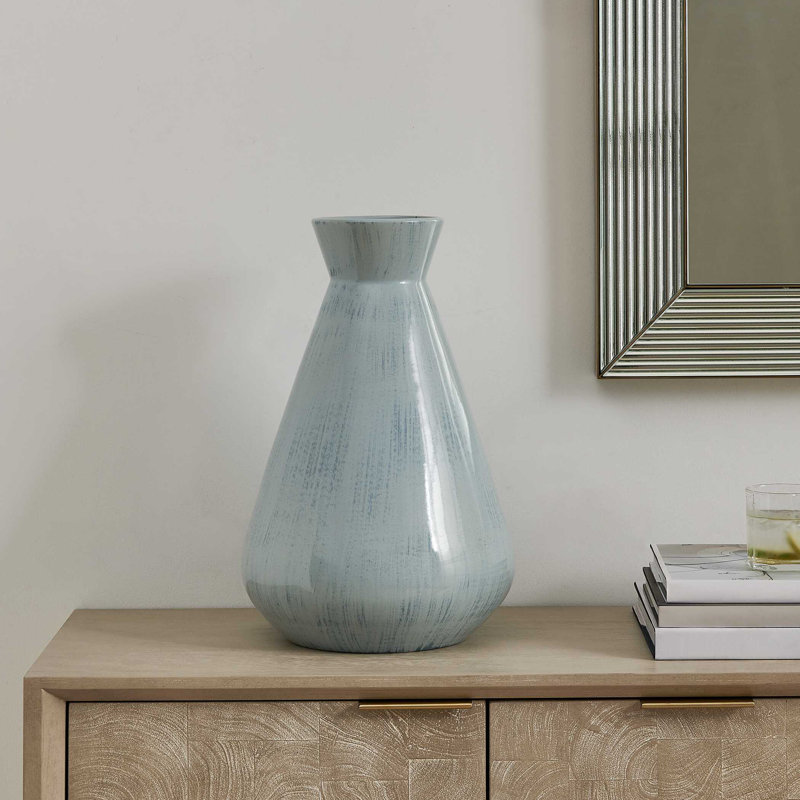 Vase en céramique Uttermost Flare Spire