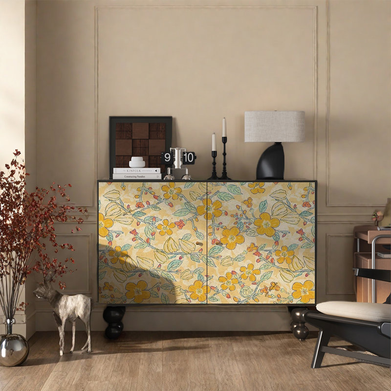 Solid Pine Two Door Storage Cabinet