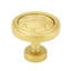 Spectra Weaves knob in gold finish-809588230