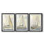 NAUTICAL Series CXIX - Impression sur mesure encadrée de qualité supérieure - 3 pièces-1950197930-1950197932