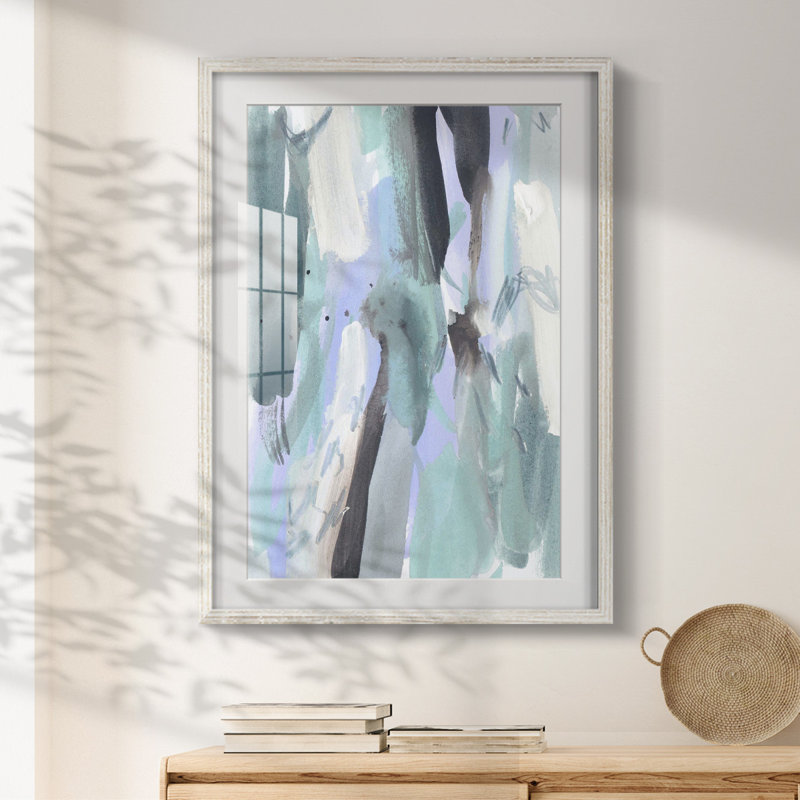 «Ocean Crush VI», impression encadrée, H 28,5 po x l 20,5 po, Blanc