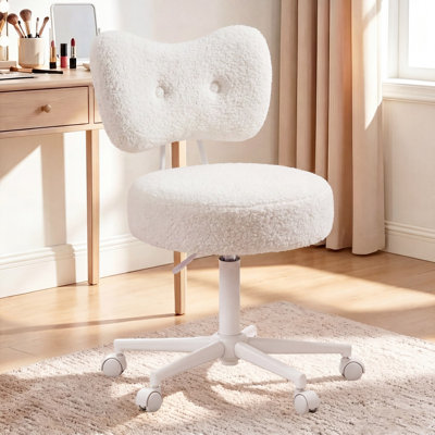 22.8 W Teddy Fabric Swivel Task Chair