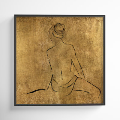 Golden Bather II by Sally Swatland - Painting Print