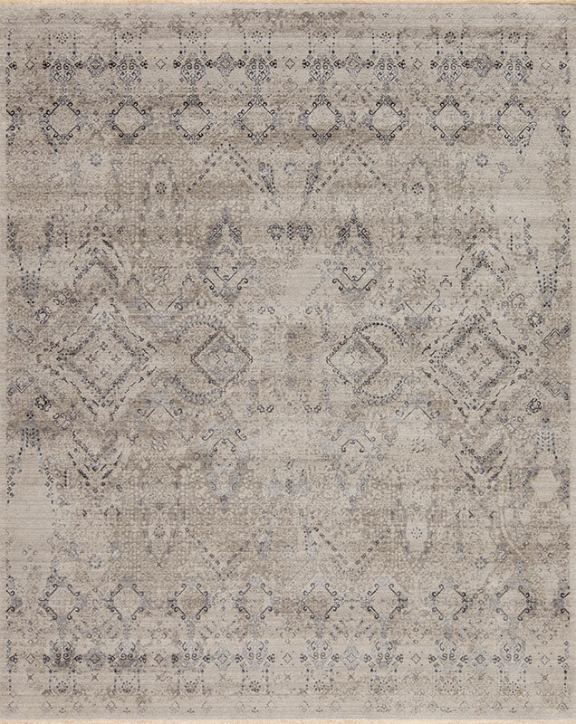 Nirvana Area Rug in Silver, Sample 2' x 3'