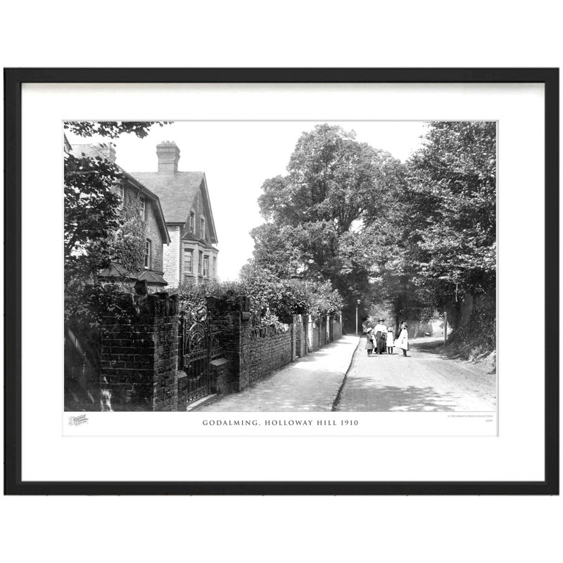 Godalming, Holloway Hill 1910 by Francis Frith - Single Picture Frame Print, 45cm H x 60cm W x 2.3cm D