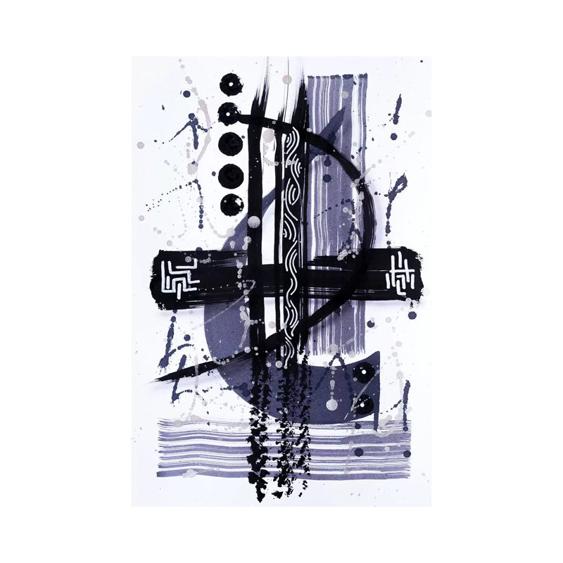 Nebulisation by Fred Odle - Wrapped Canvas Painting, 66.04 cm H x 45.72 cm W x 1.91 cm D