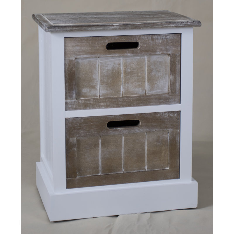 Banbury 38cm W Solid Wood Bedside Table