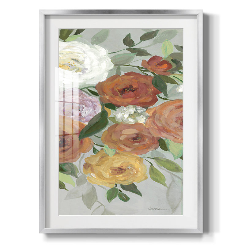 Impasto III -Gallery Wrapped Canvas, 25.5" H x 17.5" W, Silver