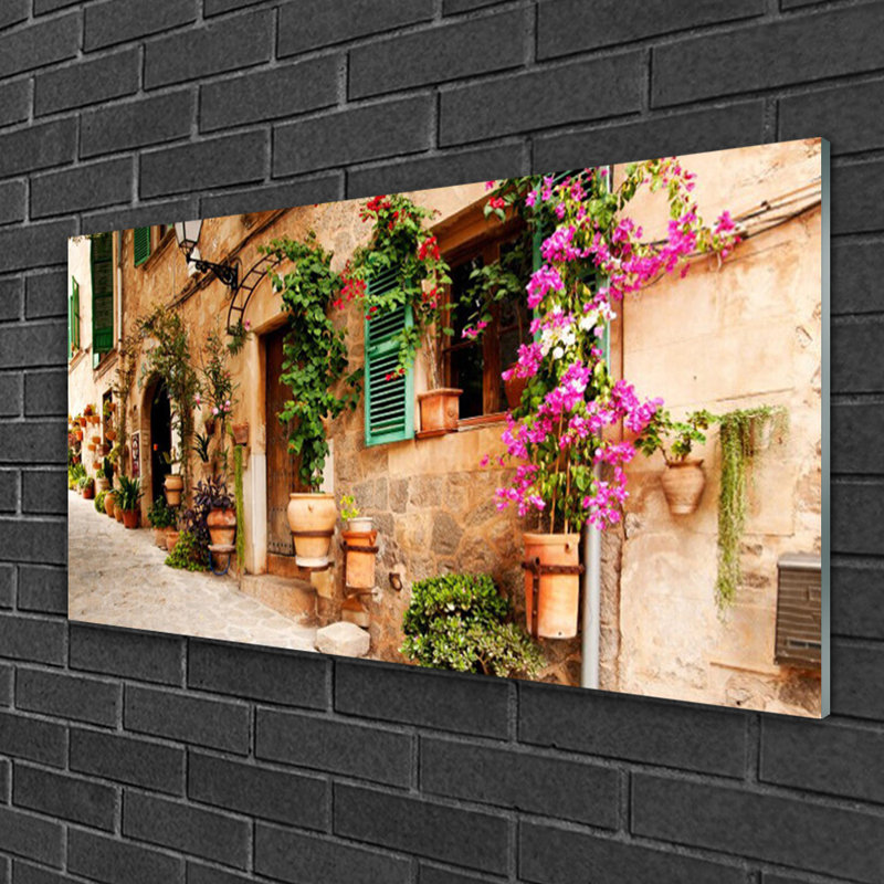 Architecture House - Unframed Photograph on Glass