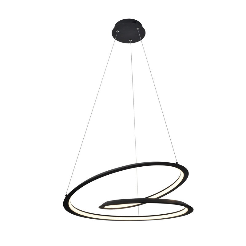 Waterford 1 - Light Geometric LED Chandelier, 120cm H x 60cm W x 60cm D