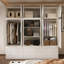 Armoire penderie à 6 portes et 6 tiroirs grande capacité avec armoire