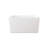 Topcraft Modern 43" x 28" Freestanding Acrylic Soaking Bathtub, Matte White Freestanding Tub for Bathroom