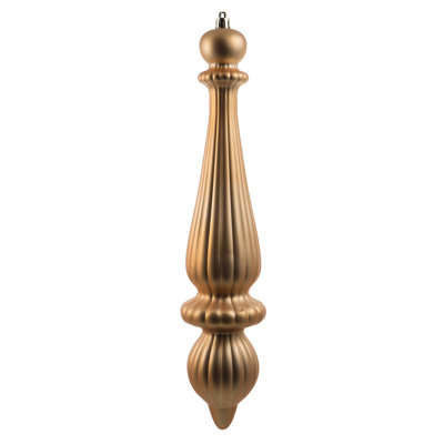 14" Finial Drop Christmas Ornament UV