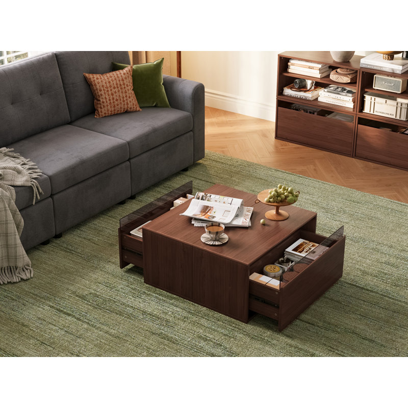 Table de chevet modulaire avec espace de rangement Sherry