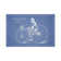 Welcome H. Hull Velocipede Patent Sketch (Light Blue) II by Aged Pixel - Wrapped Canvas Drawing