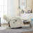 Microfiber/Microsuede and Wood Frame Power Lift Recliner with Heated Massage -1921244518