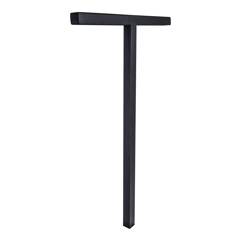 Balance LED Pathway Light, 2700K, Black on Aluminum