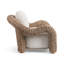 Fauteuil d'appoint en rotin Faro