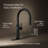 Kohler Crue Touchless Pull-Down Kitchen Sink Faucet with Three-Function Sprayhead-62770952