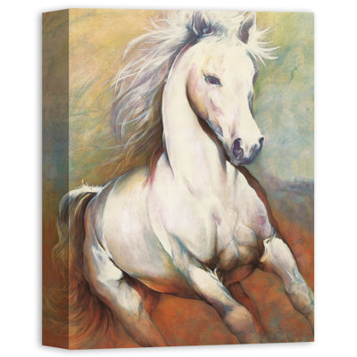 " White Horse Running Wild "