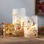 Ensemble de porte-votives en verre 3 pièces