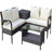 Runion 4 - Person Patio Dining Set with Rectangular Table , Cushions Included