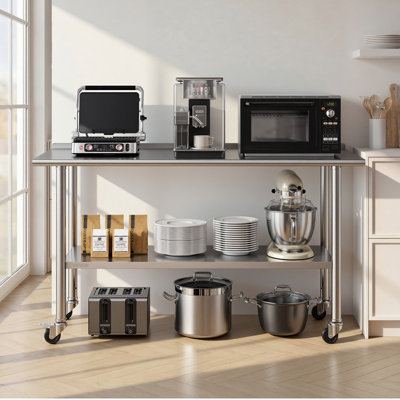 Stainless Steel Shelving Unit