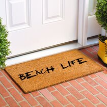 Funny Beach Theme Outdoor Welcome Mat