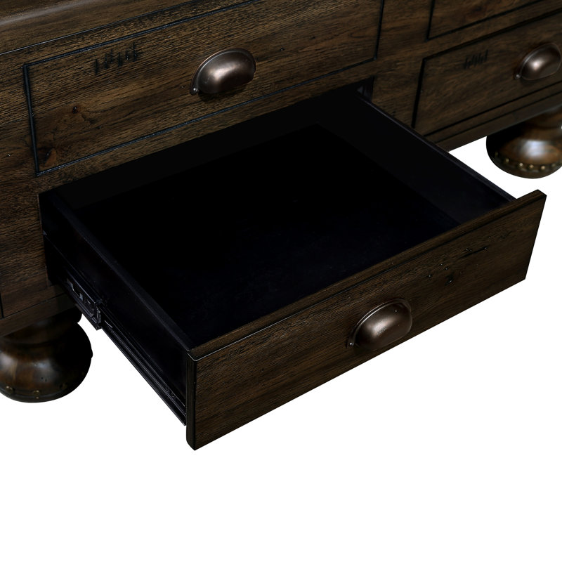 Table basse Tonnica, Bois espresso