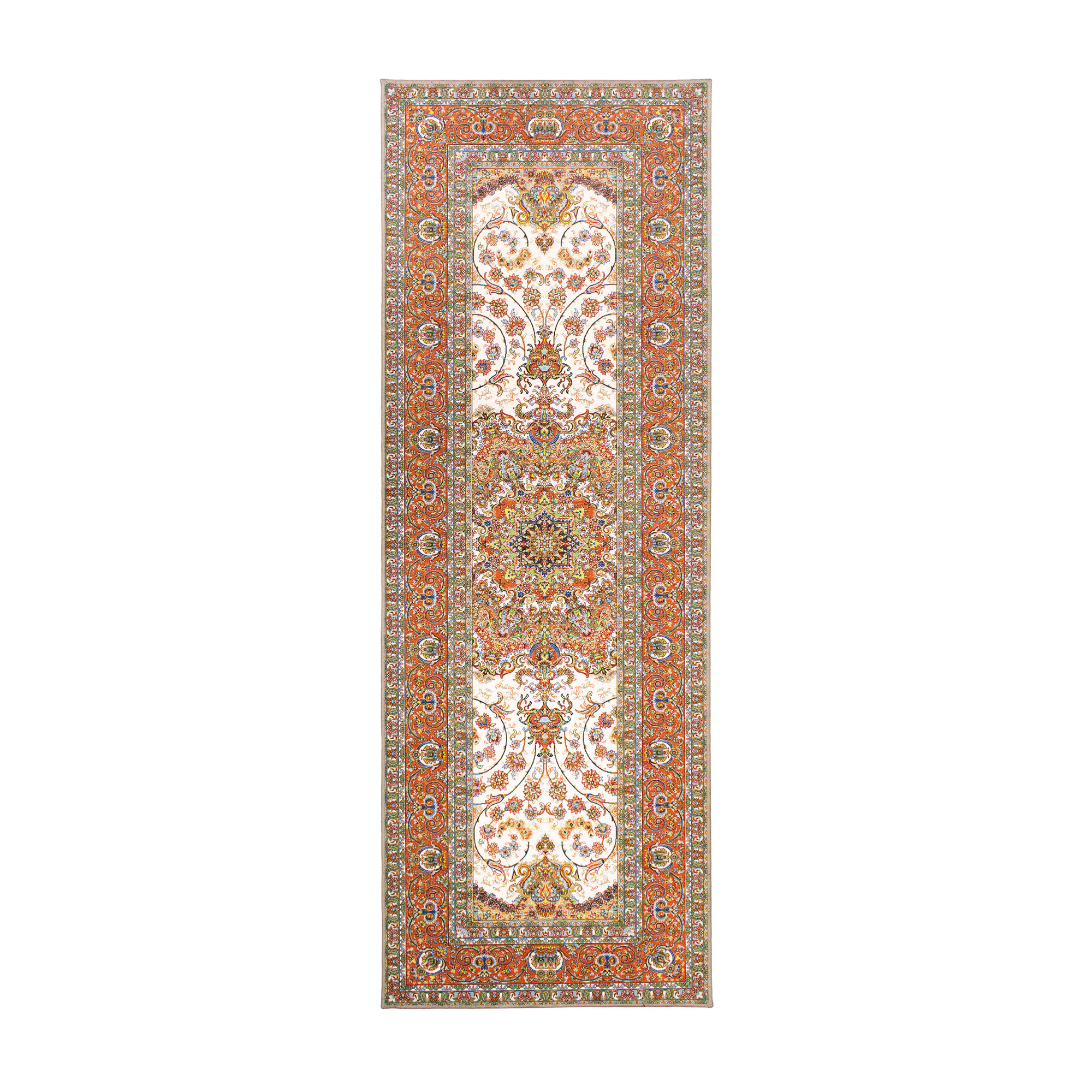 My Magic Carpet Zahara Amber Oriental Flatweave Amber Area Rug ...
