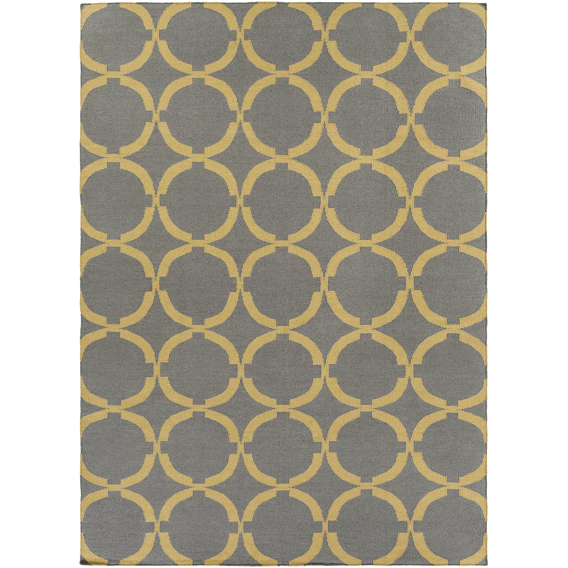 Collins Wool Geometric Indoor Rug, Rectangle 8' x 11'