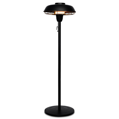 Chauffe-terrasse portatif intérieur et extérieur 1500w