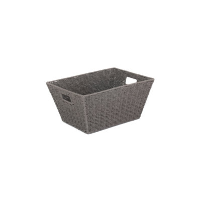 Deep Paper Rope Storage Tray Basket