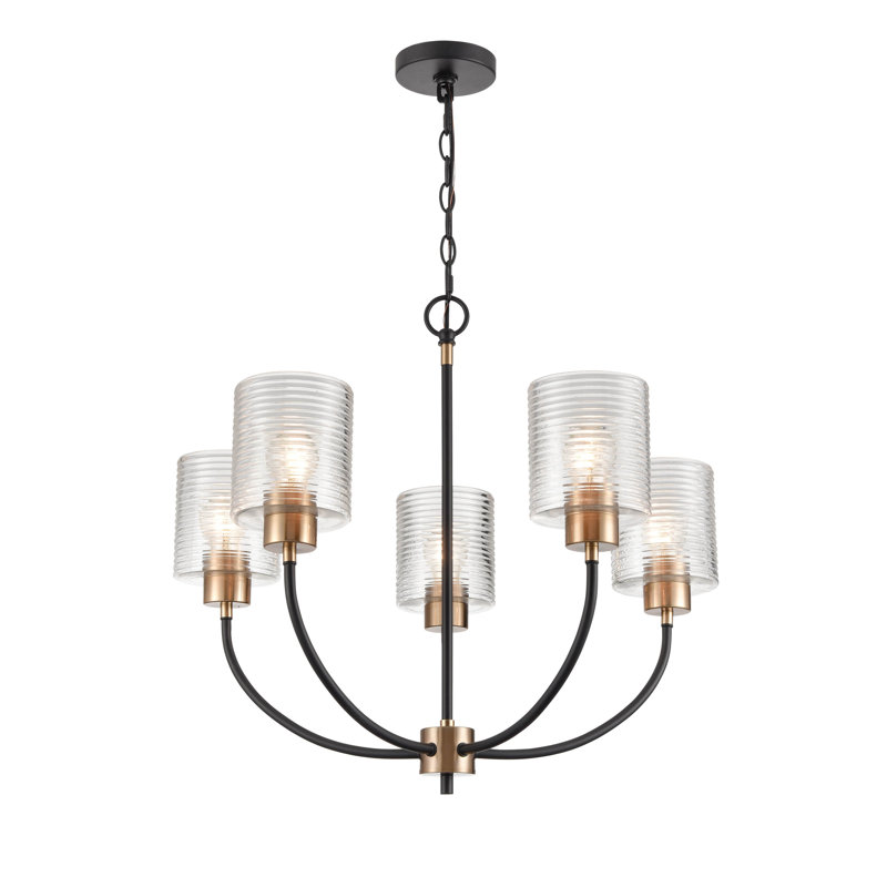Lustre classique / traditionnel à 5 lumières 