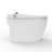 Pacific Smart Toilet- 1.28 GPF Water-Efficient Elongated