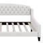 Full Size Modern Luxury Tufted Button Daybed-1250614961