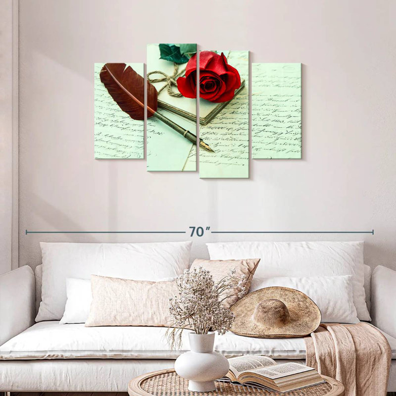 Hardie rose et lettre d'amour
