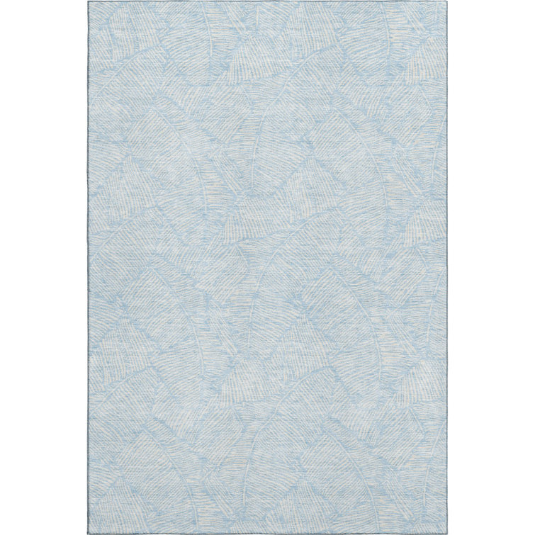 Premium Machine Washable Prisco Sky Rug