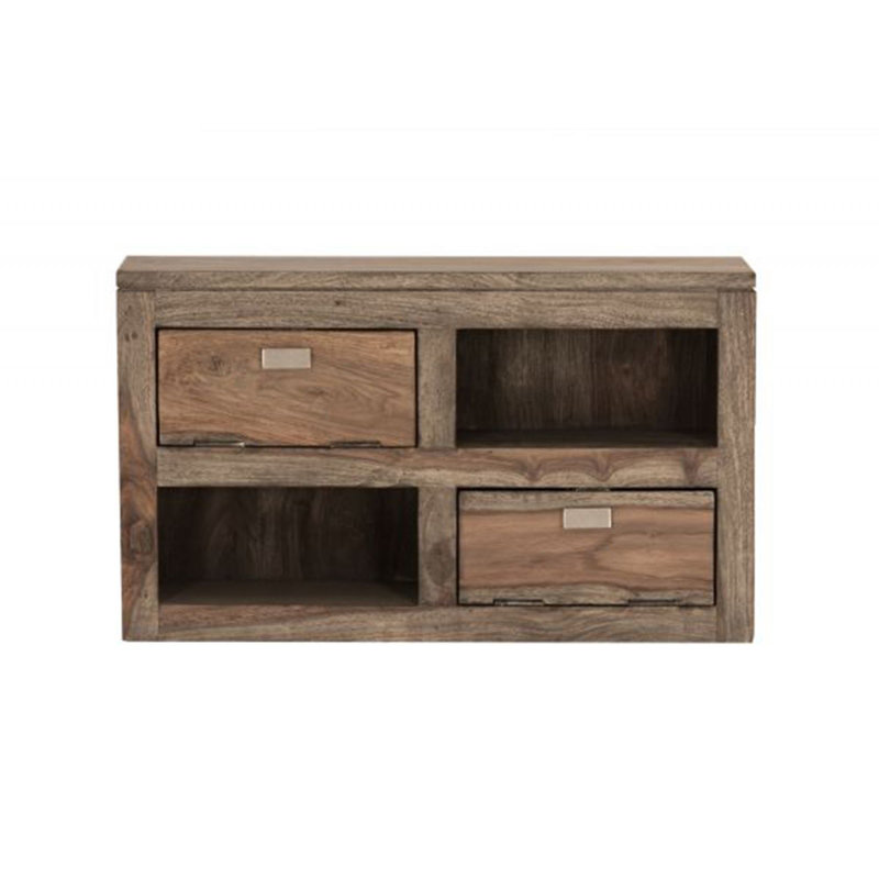 Nature Rosewood Solid Wood Floating Shelf