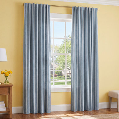 Merritt Textured Jacquard Rod Pocket Curtain