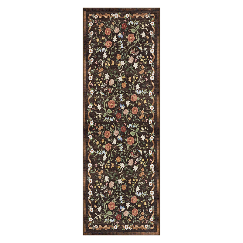 Washable Rugs for Living Room Abstract Area Rug Neutral Rugs Non Slip Carpet for Bedroom Nursery Dining Room Office Playroom